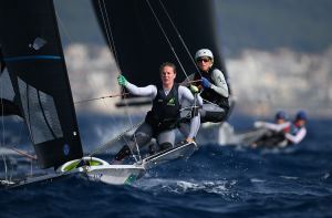 Australian Sailors Olivia Price and Evie Haseldine