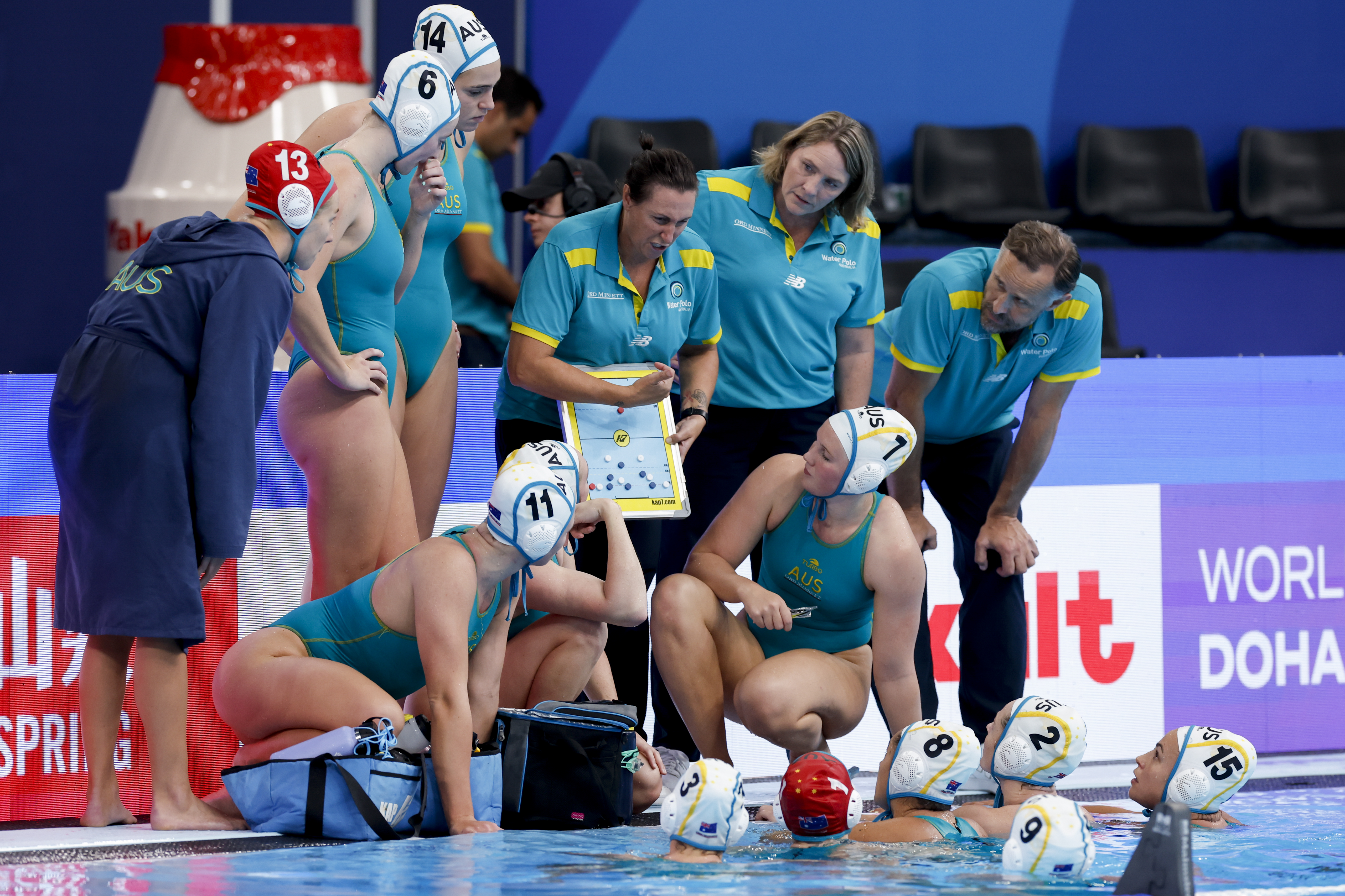 Australian Stingers Coach Bec Rippon