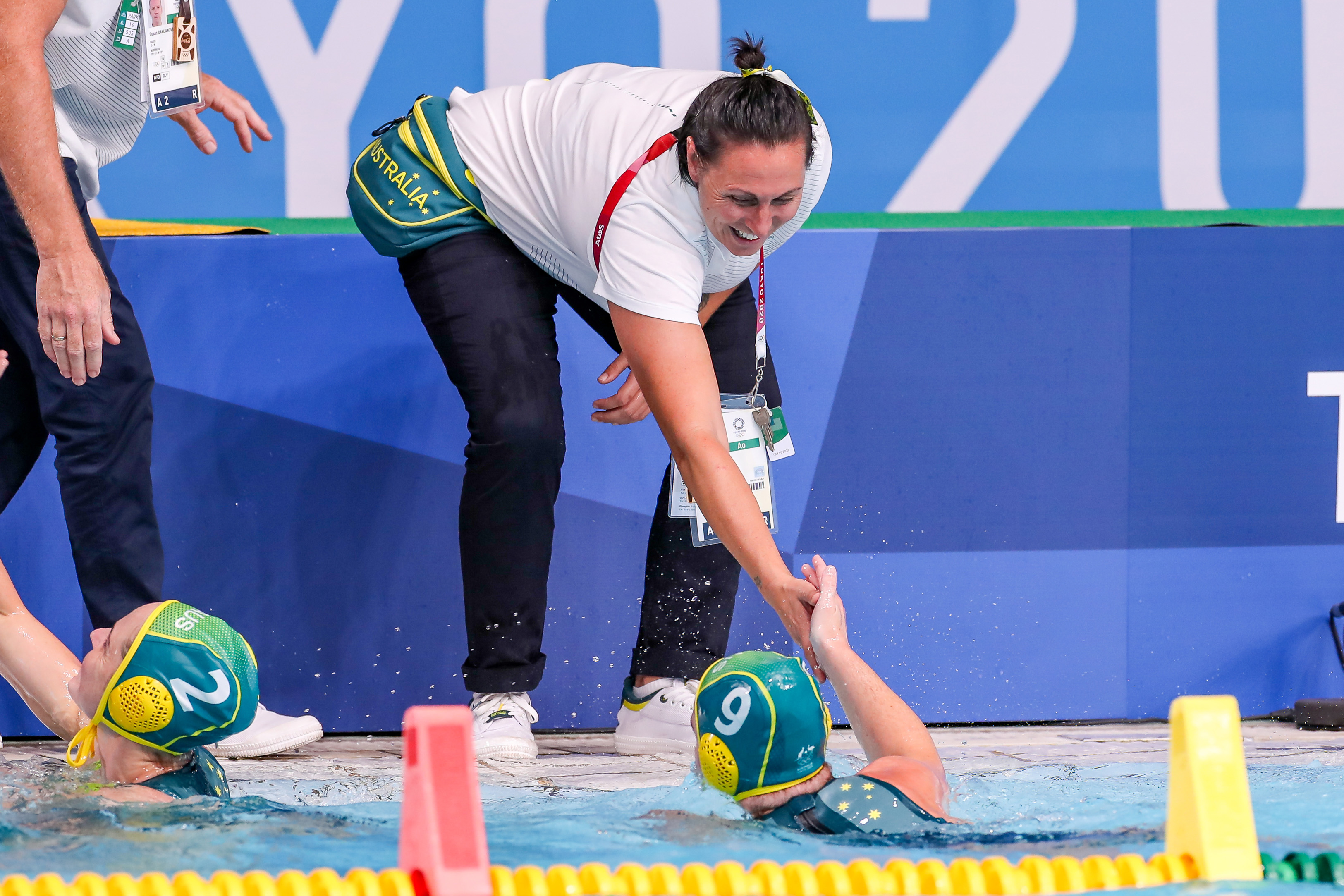 Australian Water Polo Stingers Coach Bec Rippon